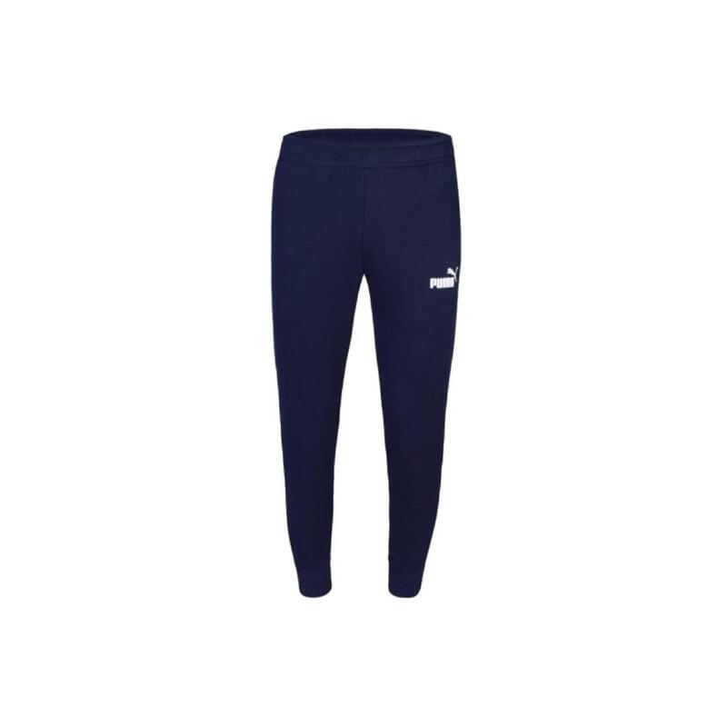 Puma Essentials Slim Pant, calças de treino para homem, azul-marinho