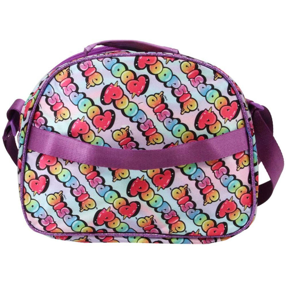 Bolsa Portaalimentos 3D Con Correa Bandolera Poopsie Rainbow 3/3