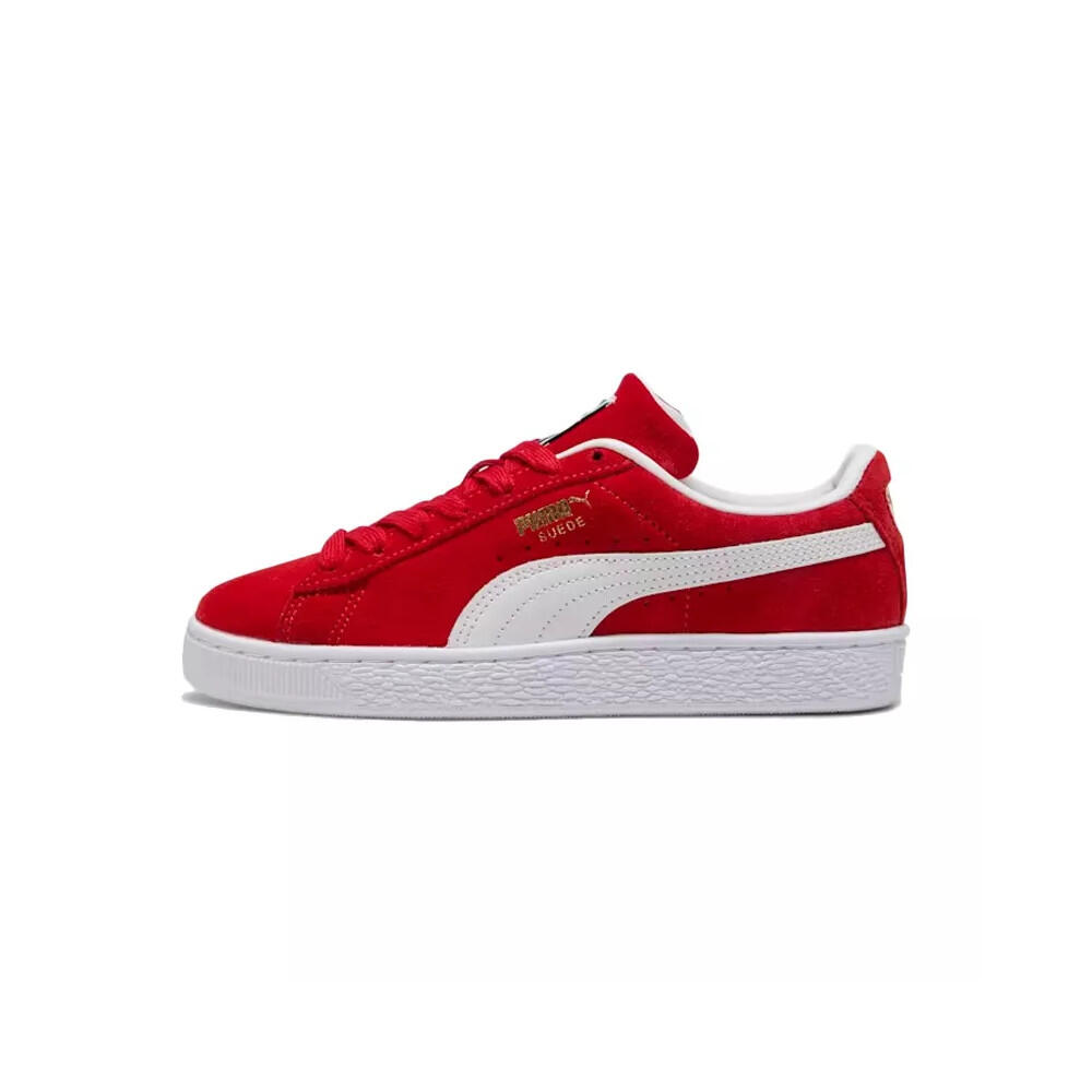 Puma - Basket Puma Suede Classic Junior - Baskets - Blanc|noir|rouge - Decathlon