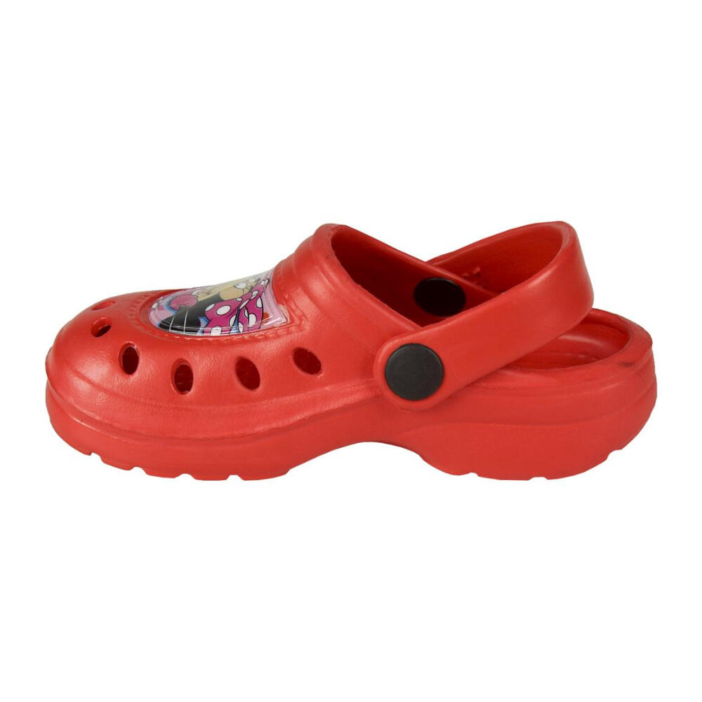 Zuecos Clogs Minnie Mouse Rojo 3/3