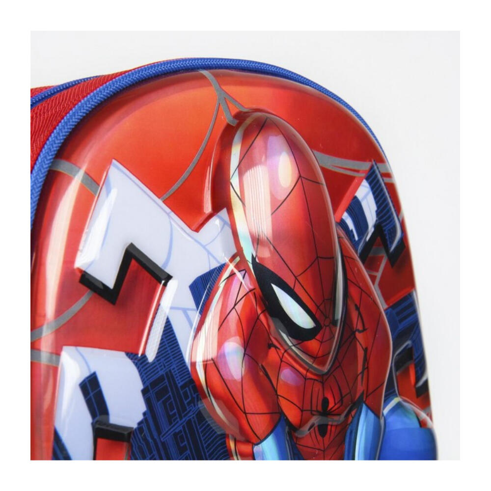 Mochila Guardería 3D Spiderman Metalizada 3/3