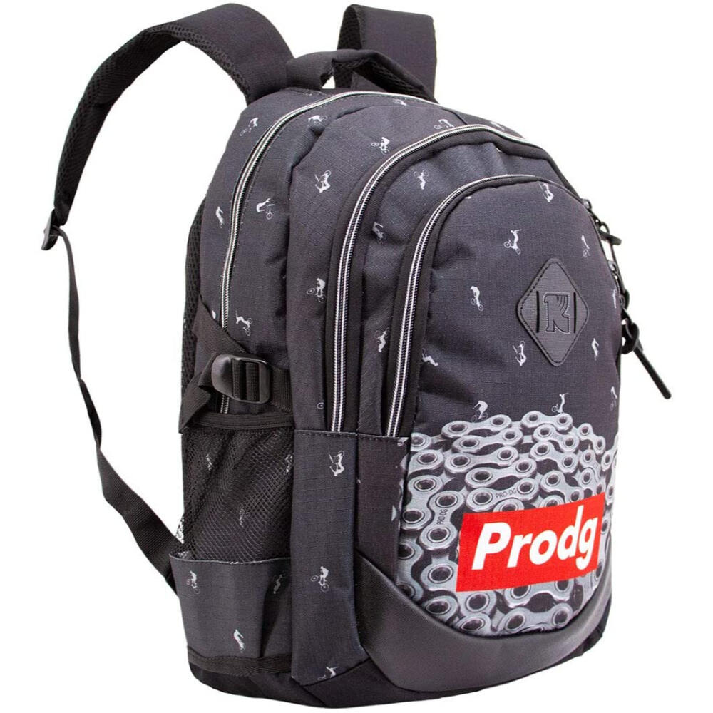 Mochila Running Unisex - Acolchada USB - Prodg Chains - Negro 3/3