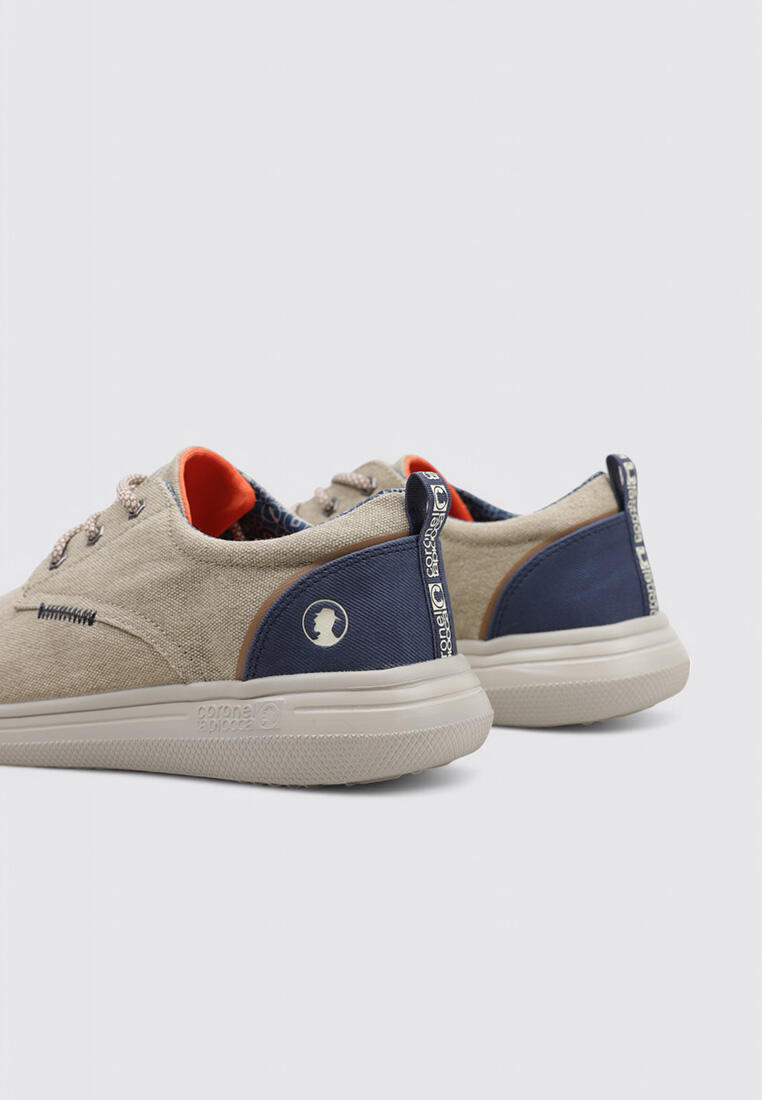 Chaussure de randonnée Baskets Homme Coronel Tapioca T205 Ble 4/4