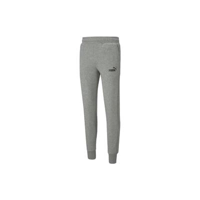 Puma Essentials Slim Pant. Herren. Fitnesstraining Hose. grau