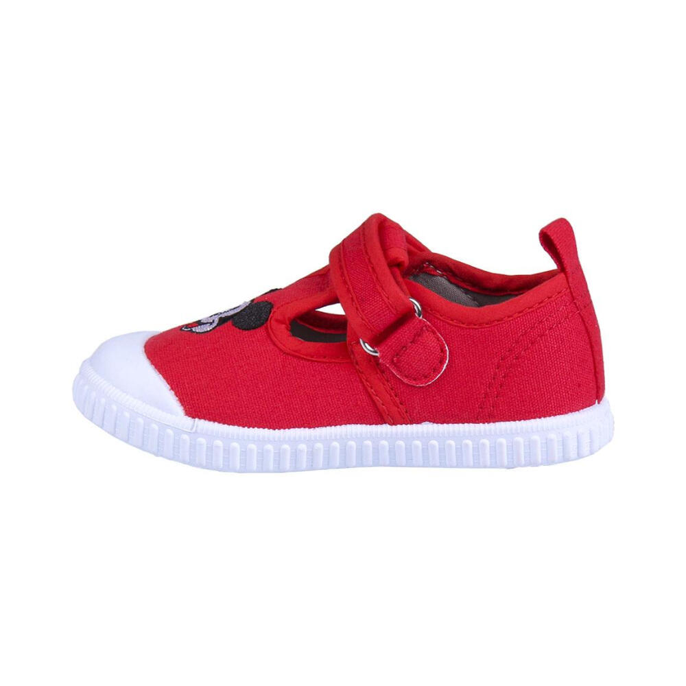 Zapatillas Merceditas Mickey Mouse Rojas Niño 2/3
