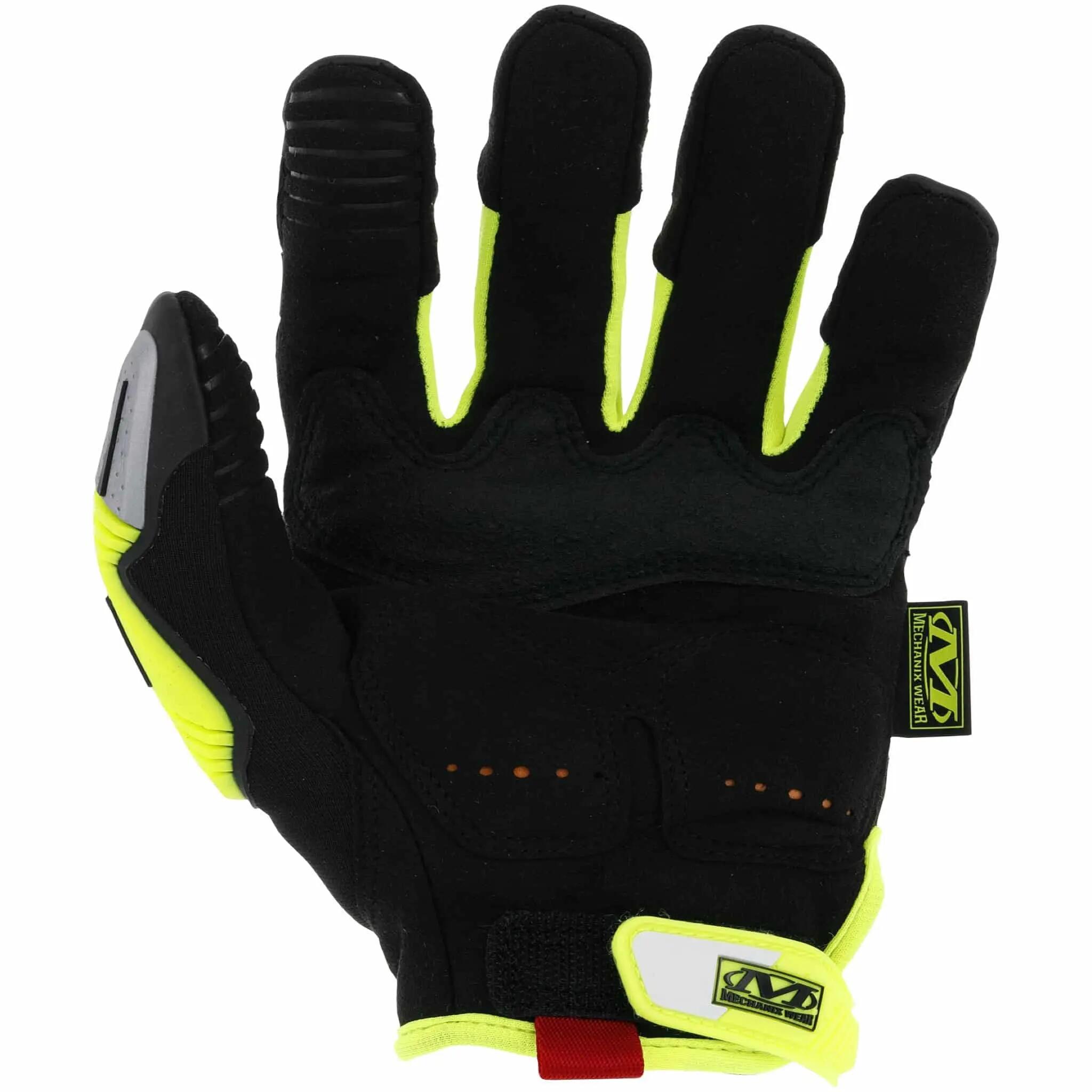 Manusi protectie taiere si impact Mechanix HI-VIZ M-PACT D5 2/7