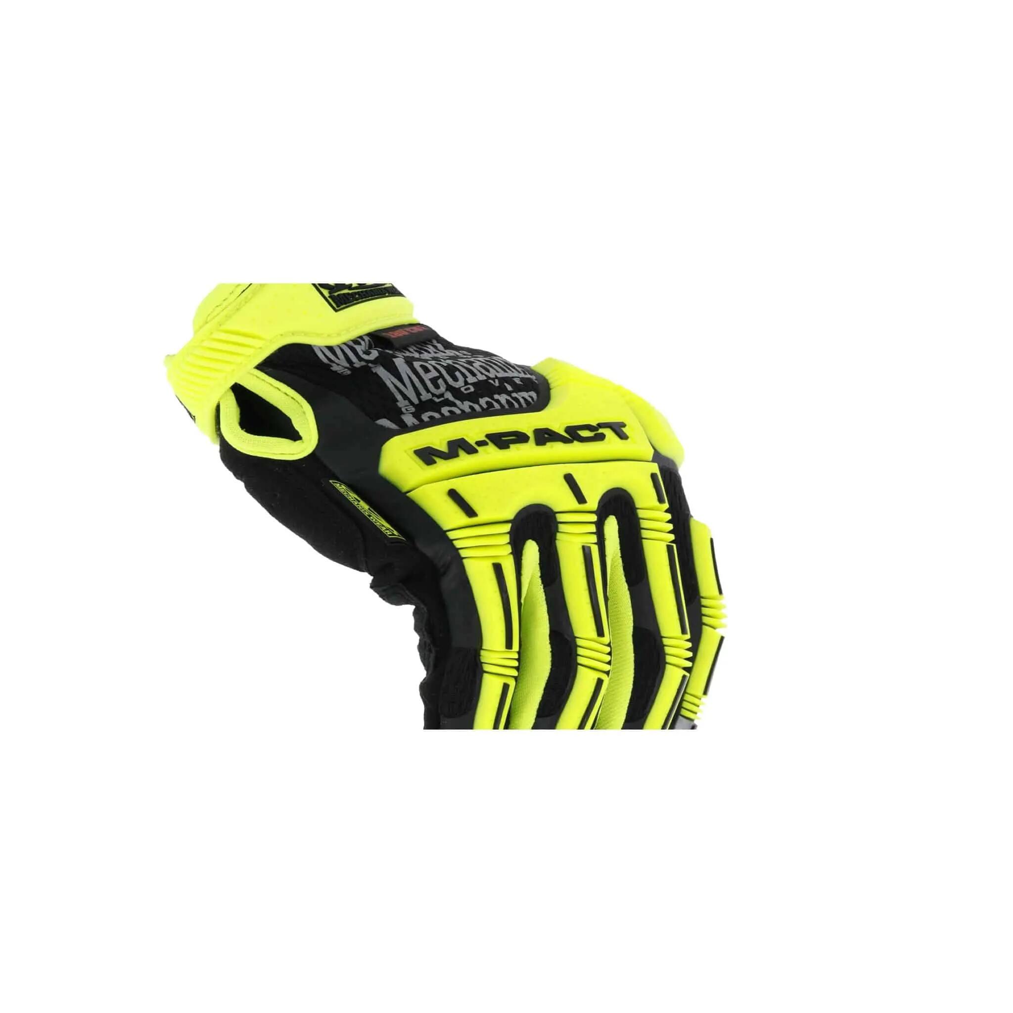 Manusi protectie taiere si impact Mechanix HI-VIZ M-PACT D5 3/7