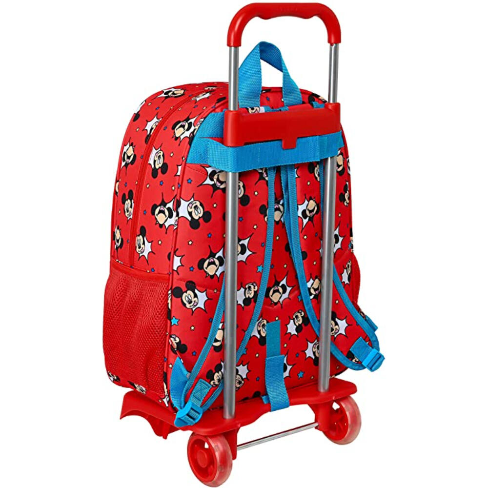 Mochila Trolley con ruedas Mickey Mouse Happy Smiles 2/3