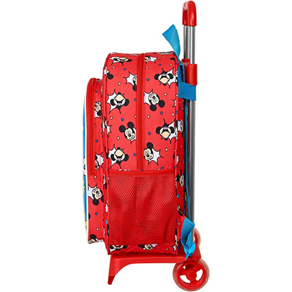 Mochila Trolley con ruedas Mickey Mouse Happy Smiles 3/3