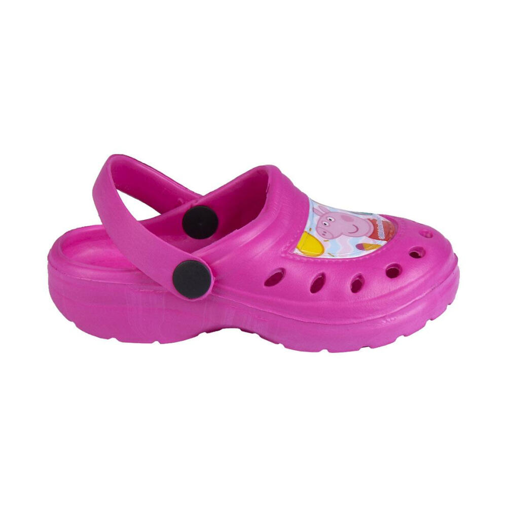 Zuecos Clogs Peppa Pig Summer Fucsias 2/3