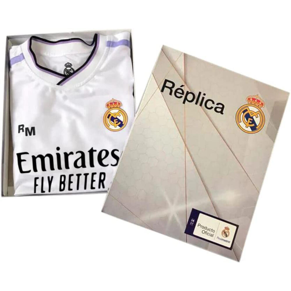 Equipación Conjunto Camiseta Y Pantalón Real Madrid Benzema Replica 2/3