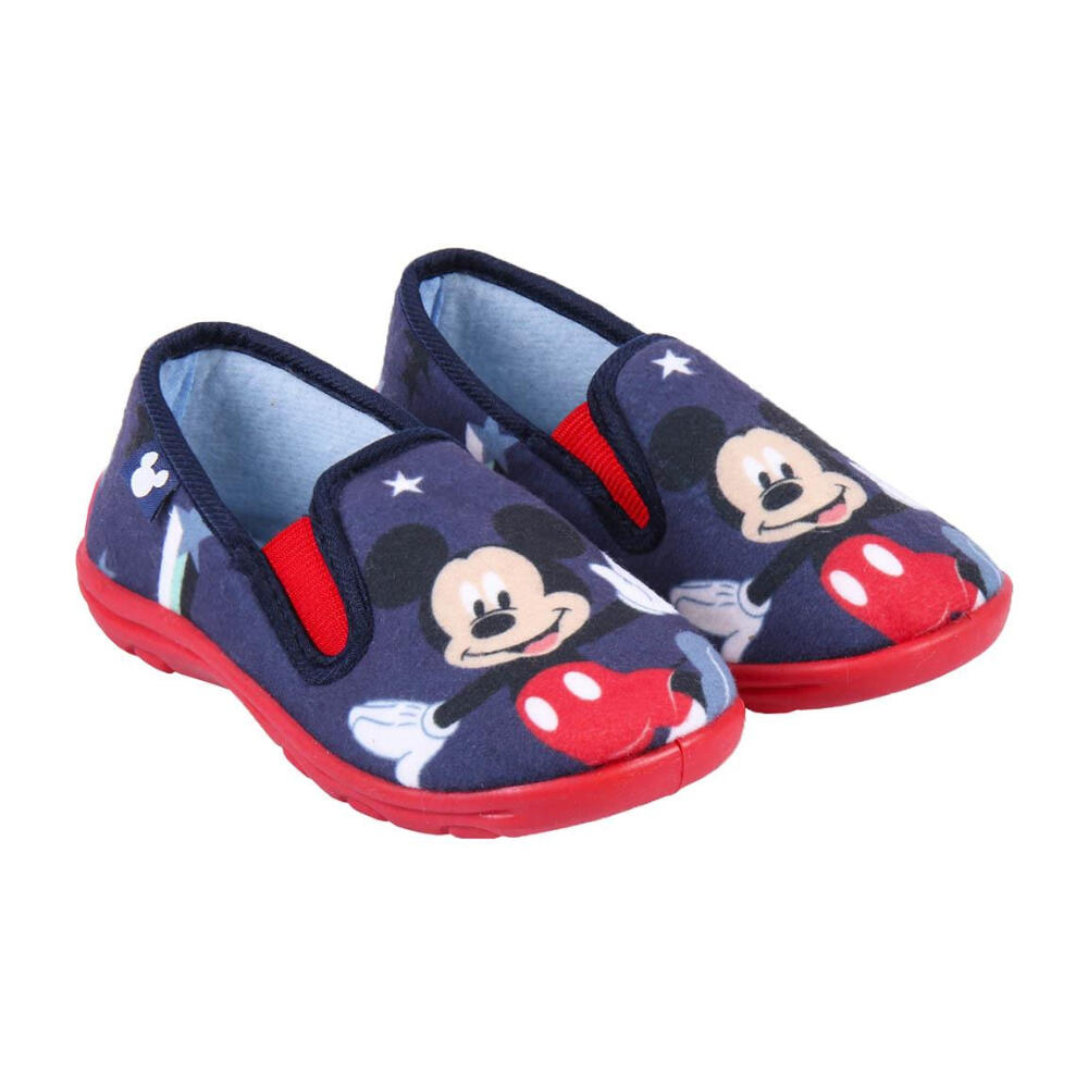 Mickey Mouse Blue Slippers 25