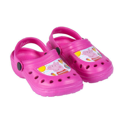 Zuecos Clogs Peppa Pig Summer Fucsias