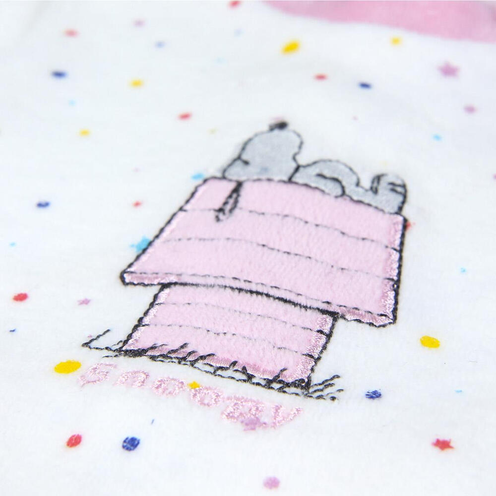 Pelele Snoopy Rosa Puntitos 3/3