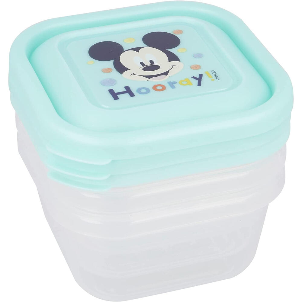 Ensemble de 3 boîtes alimentaires Disney Baby Mickey Mouse 2/3