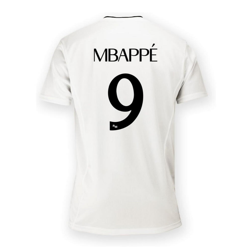 Conjunto Camiseta y Pantalón Real Madrid Mbappe 24/25 Primera Equipación 3/3