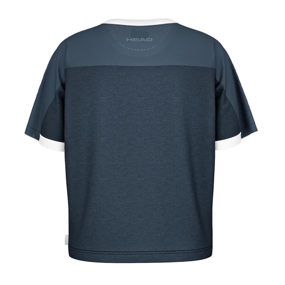 T-shirt Play Tech da donna blu scuro 2/2