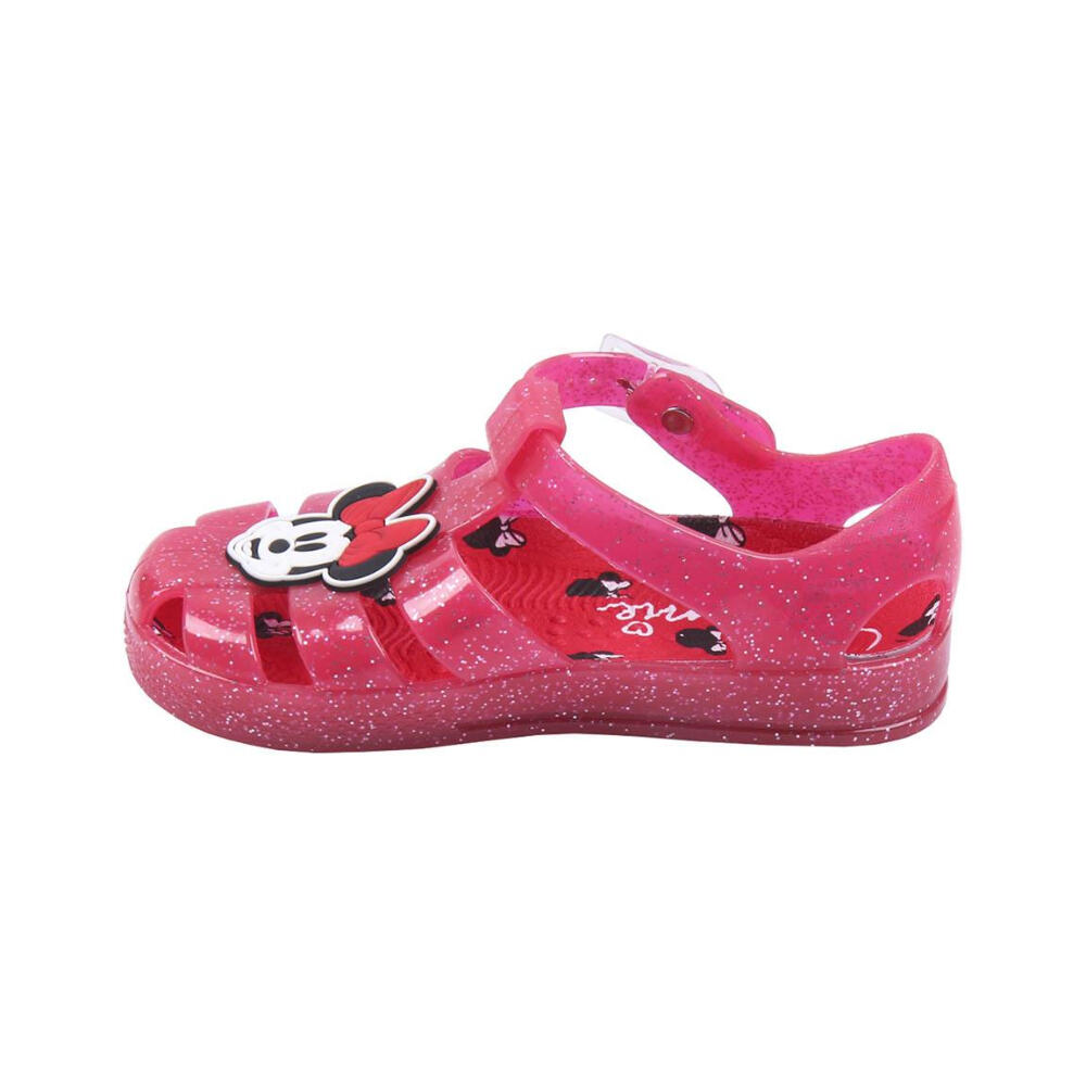 Sandalias Cangrejeras Minnie Mouse Rosas Niña 2/3