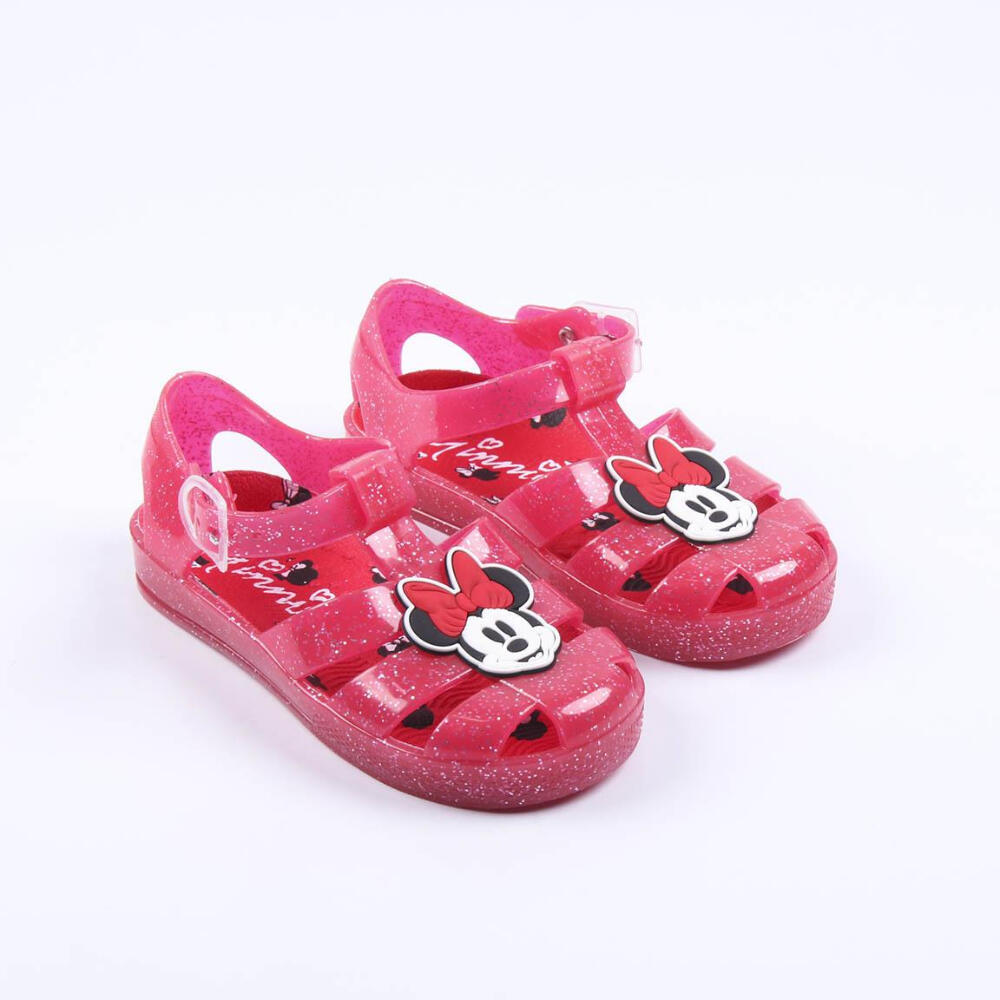 Sandalias Cangrejeras Minnie Mouse Rosas Niña 3/3