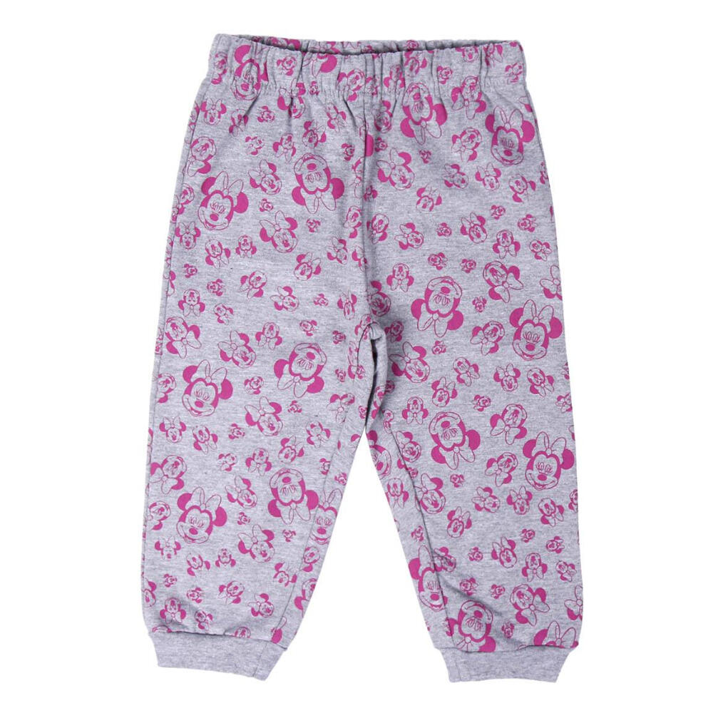 Chándal Para Bebé Minnie Mouse Happy Gris 3/3