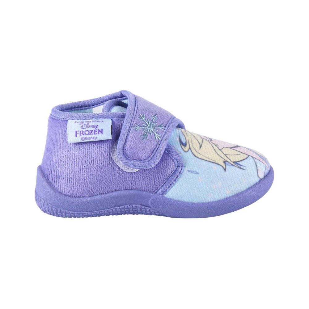 Zapatillas de Casa Media Bota Frozen Sparkles Lila Niña 2/3
