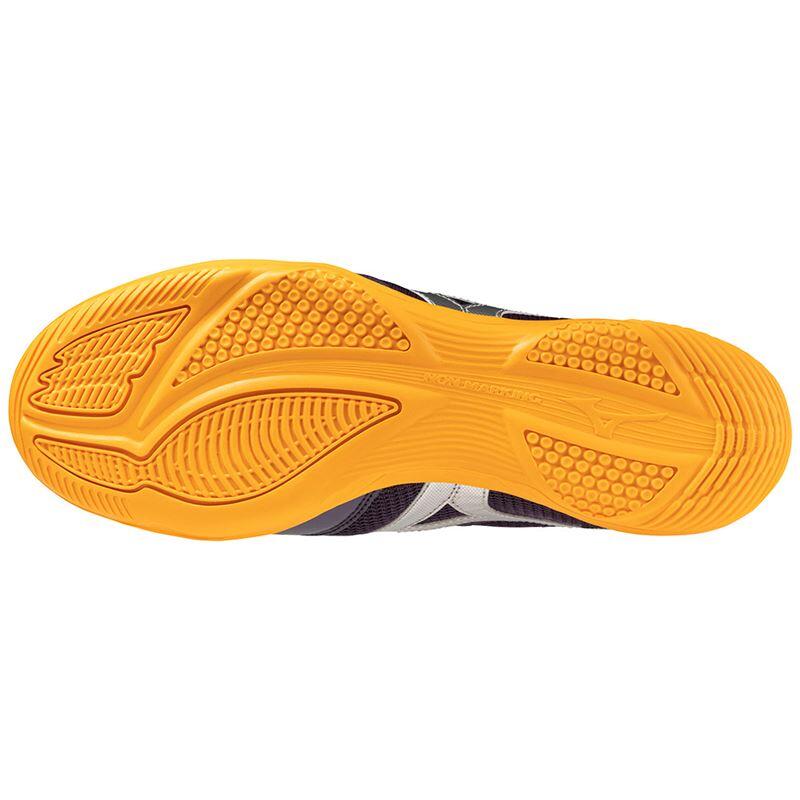 Scarpe da calcio indoor Mizuno Mrl Sala Club in viola 3/7