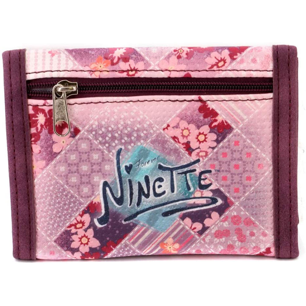 Cartera - Sportswear - Mujer - Compacta estampada Ninette Bicycle - Burdeos 2/3