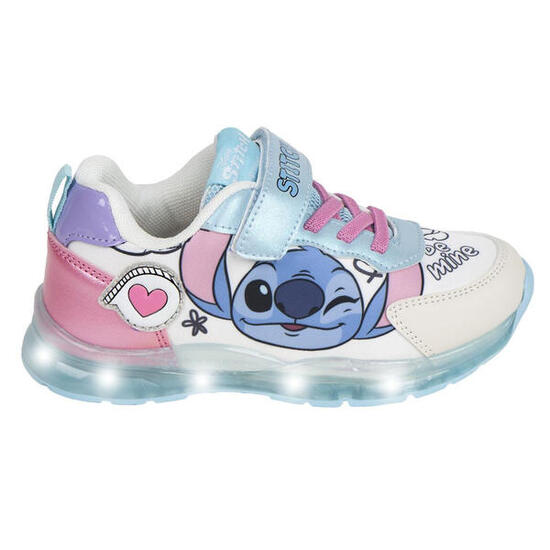 Zapatillas Deportivas Suela TPR con Luces Stitch Be Mine