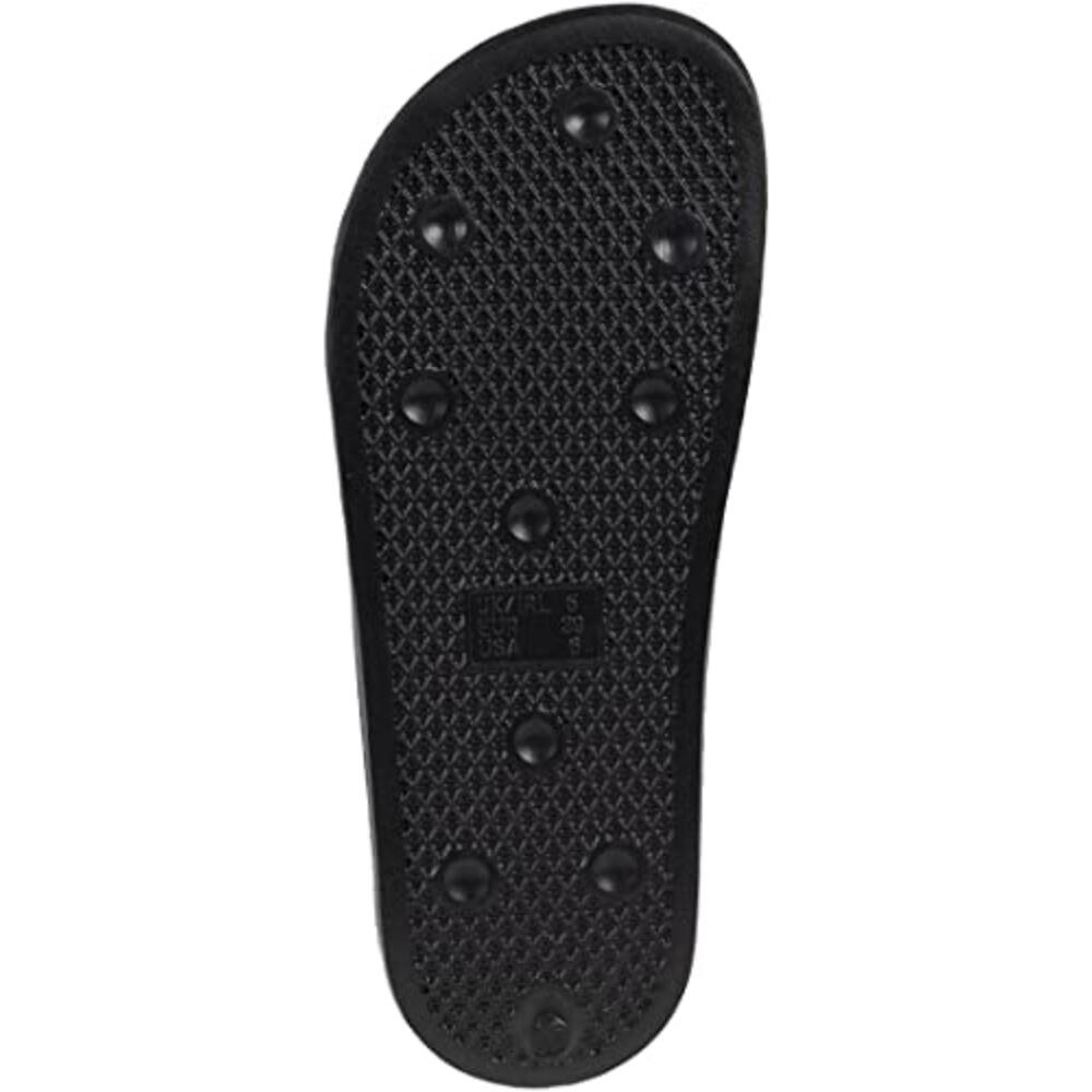 Chanclas - Sportswear - Mujer - Pala estampada Friends - Negro/Blanco 3/3