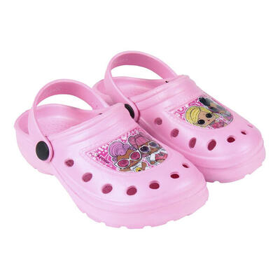 Zuecos Clogs Lol Surprise Rosa