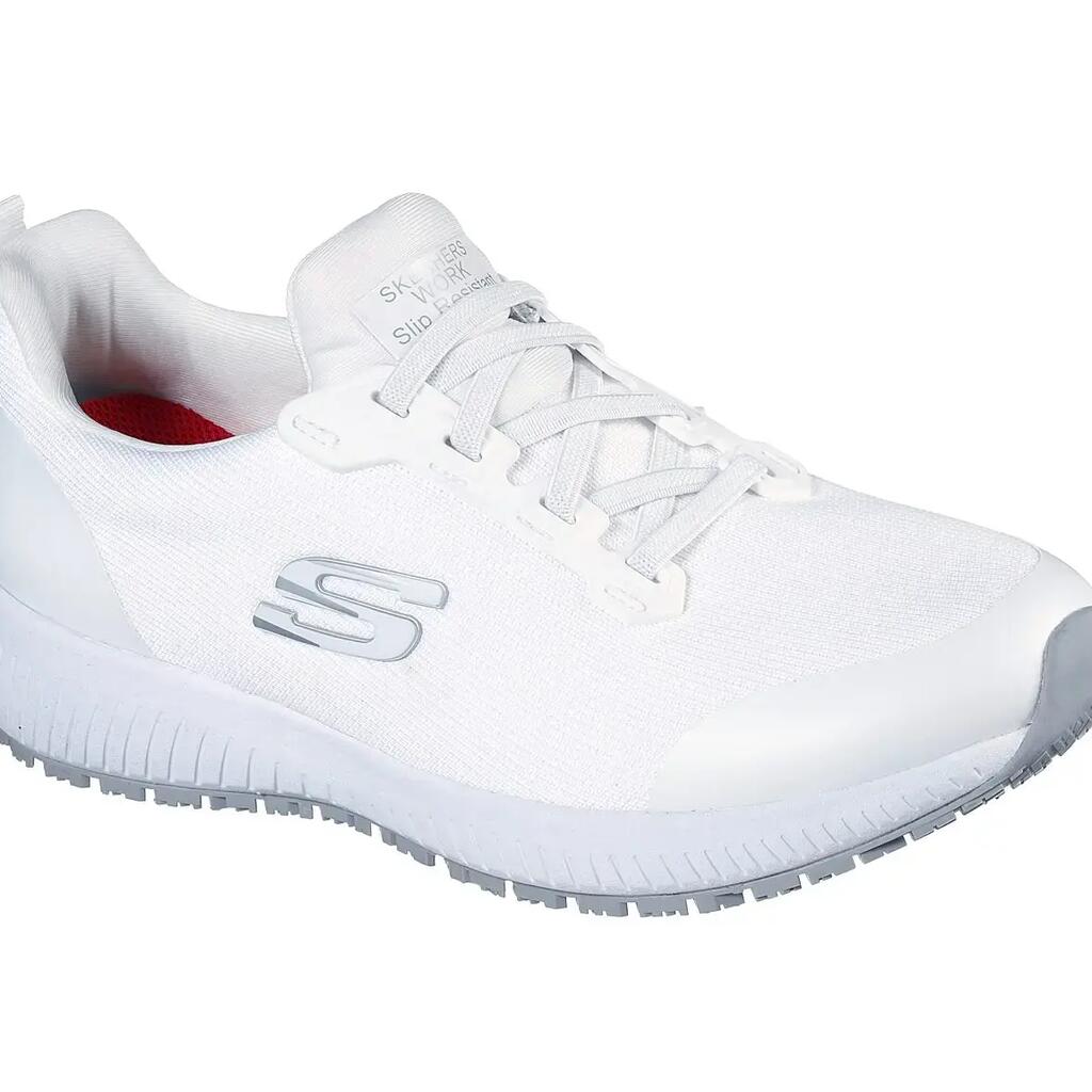 Sports Trainers for Women Skechers Work: Squad SR White