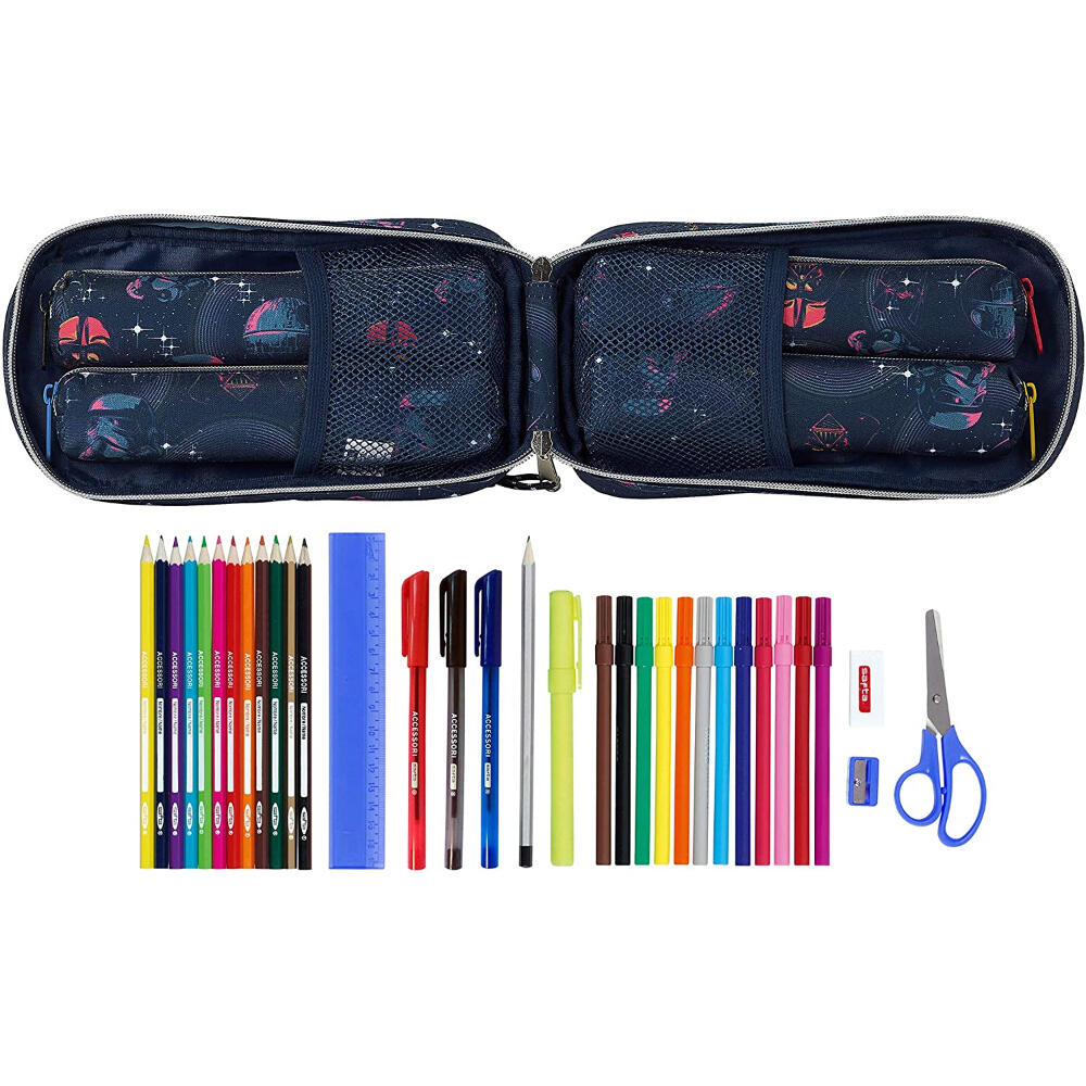 Plumier Con 4 Estuches Llenos Star Wars Death Star 3/3