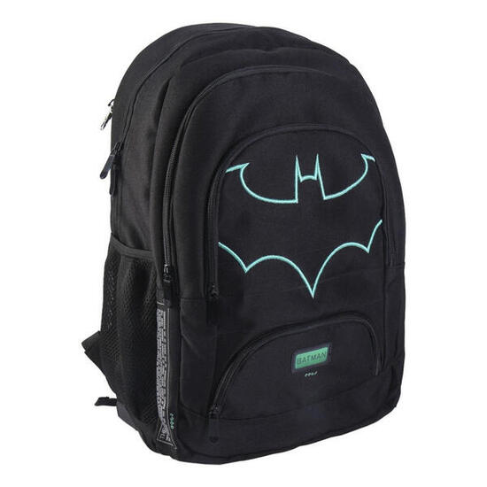 Mochila Doble Compartimento Batman Neon