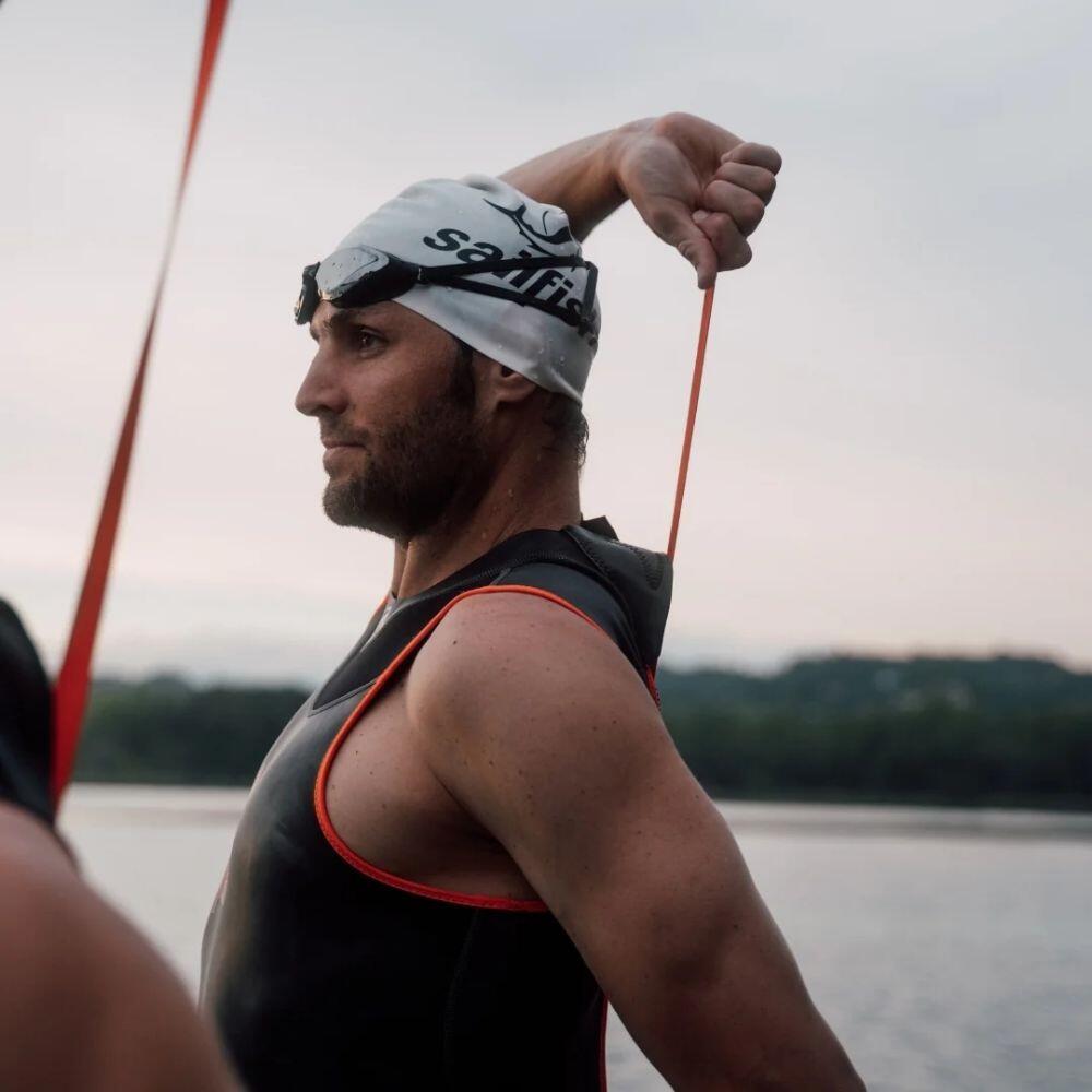 Fato de mergulho Pacific 3 shorty natação Homem Laranja Sailfish 3/3