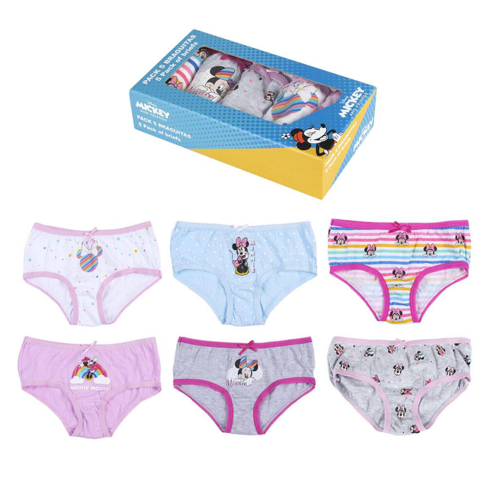 Set of 5 Minnie panties 5-6 years