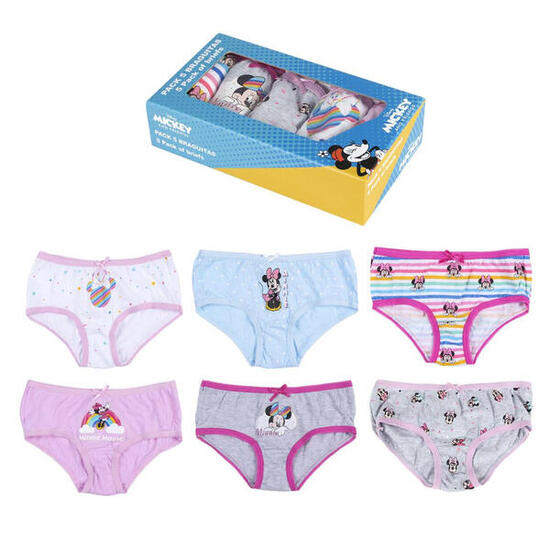 Set di 5 mutandine Minnie 5-6 anni