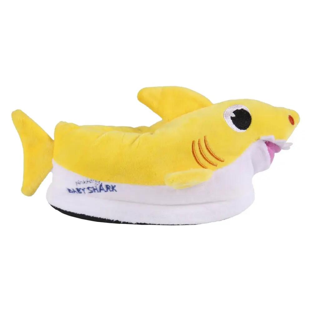Zapatillas De Casa 3D Baby Shark Niño Amarillas 2/3