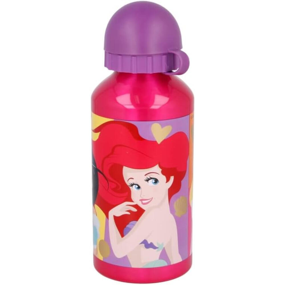 Botella De Aluminio Princesas 400 ML 2/3