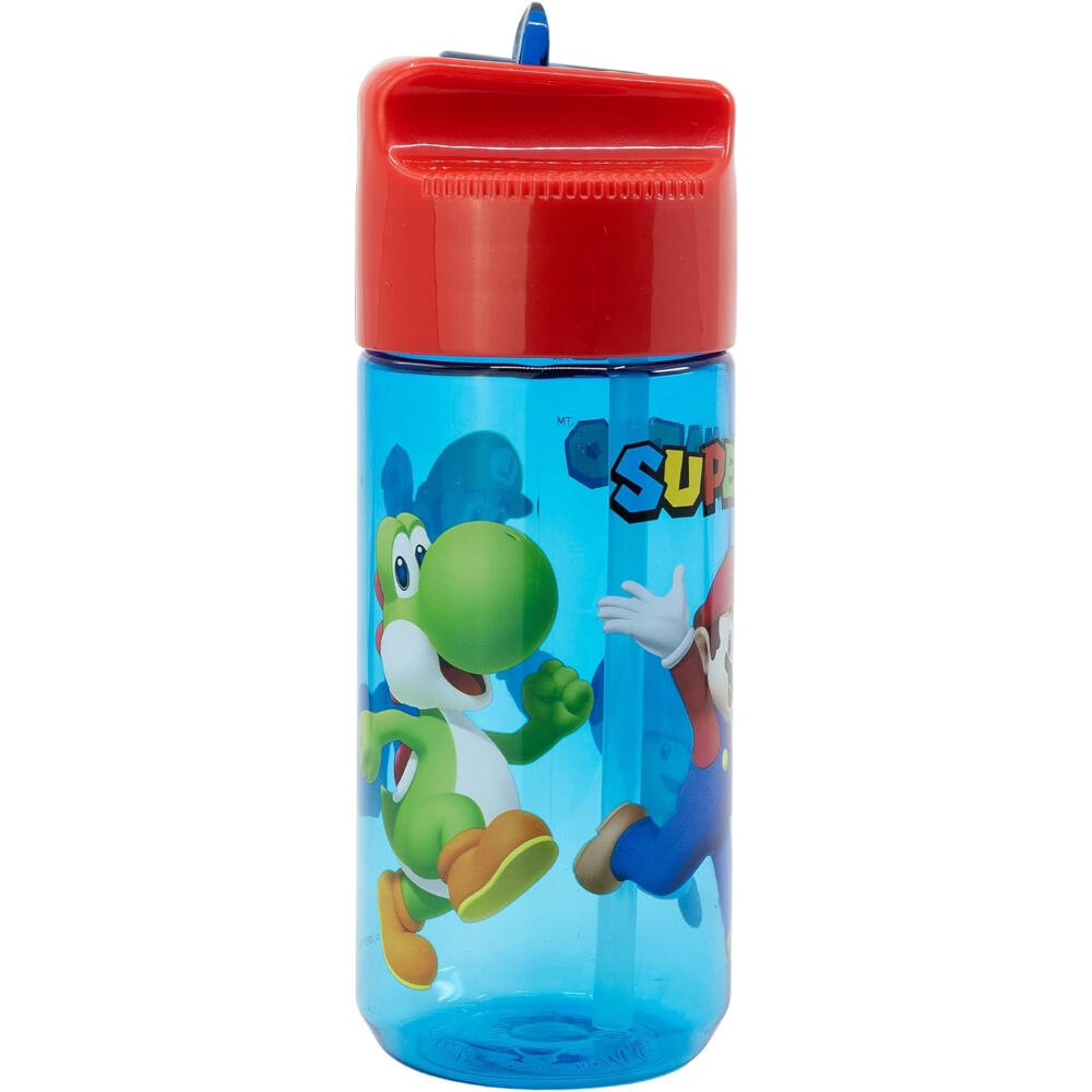 Botella - Hidratación - Tritan 430 ml - Super Mario - Azul 2/3