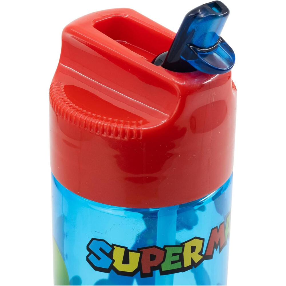 Botella - Hidratación - Tritan 430 ml - Super Mario - Azul 3/3
