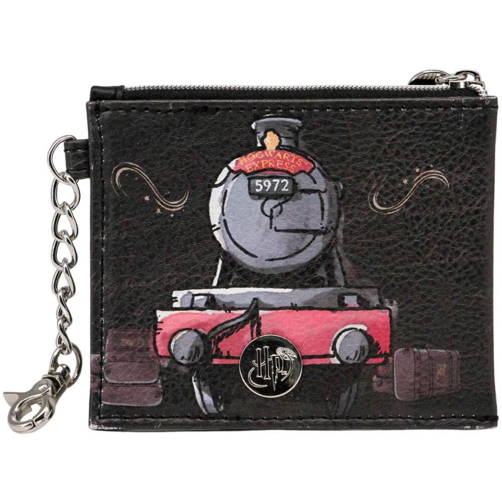 Monedero tarjetero - Unisex - Harry Potter Train - Negro 2/3