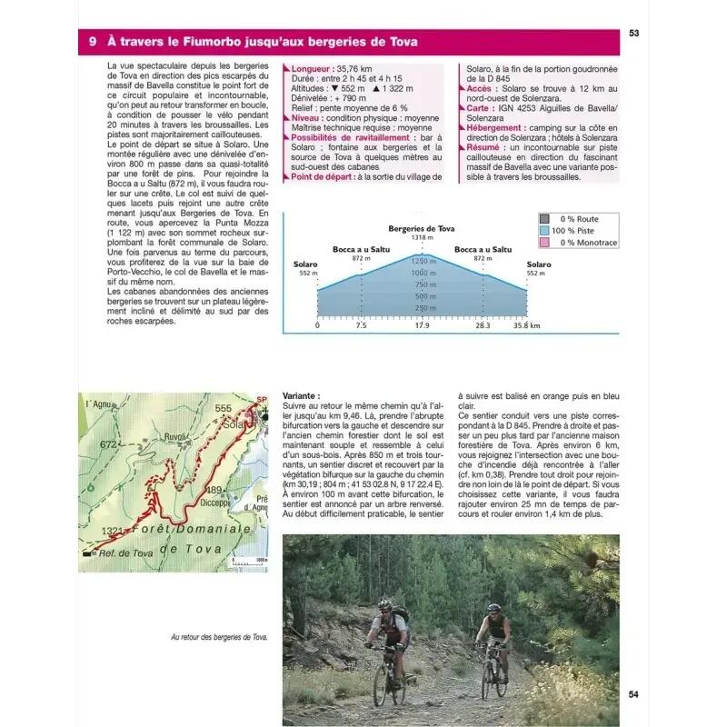 LA CORSE BALADES ET RANDO A VTT 3/4
