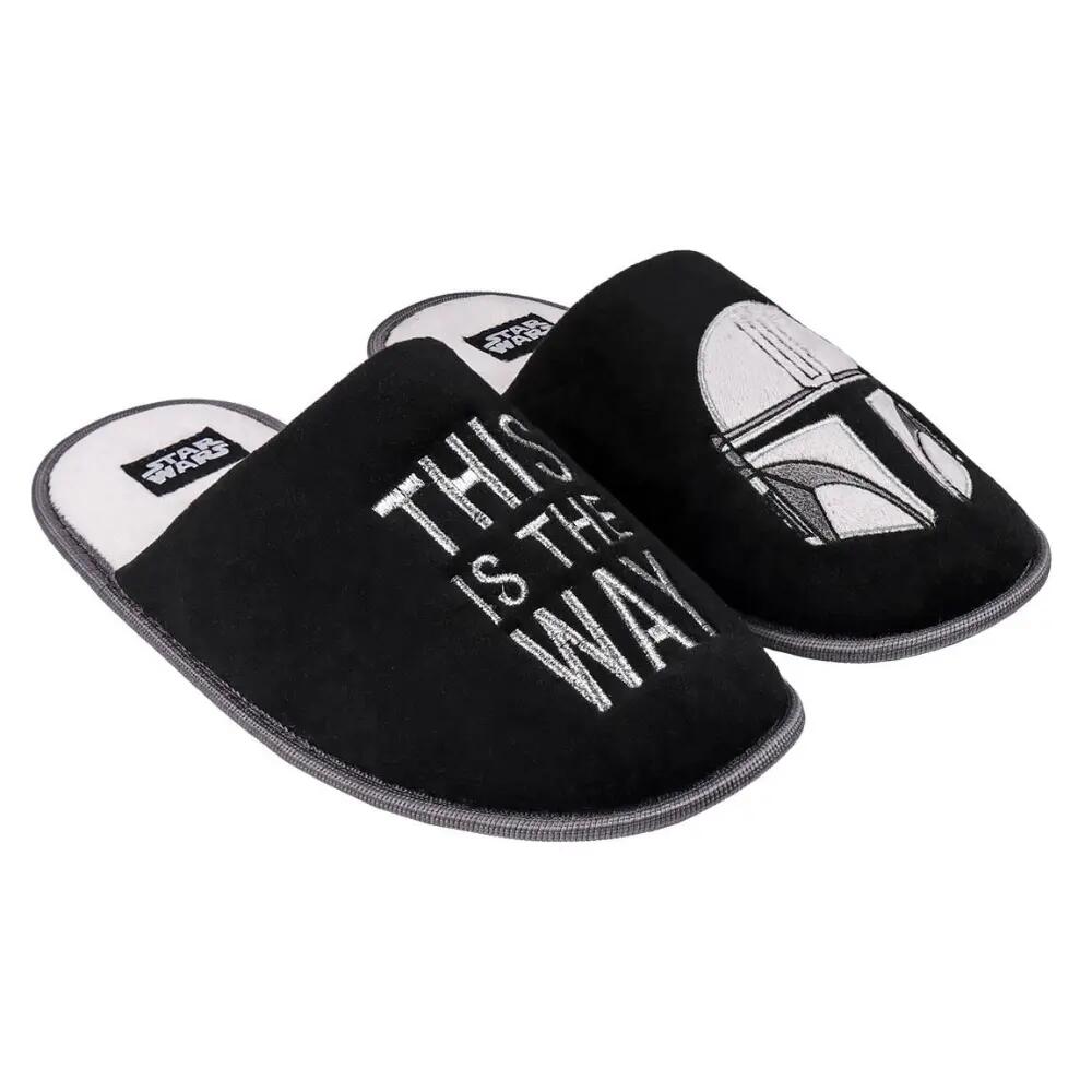 Zapatillas De Casa Star Wars The Mandalorian Hombre Negras 1/3