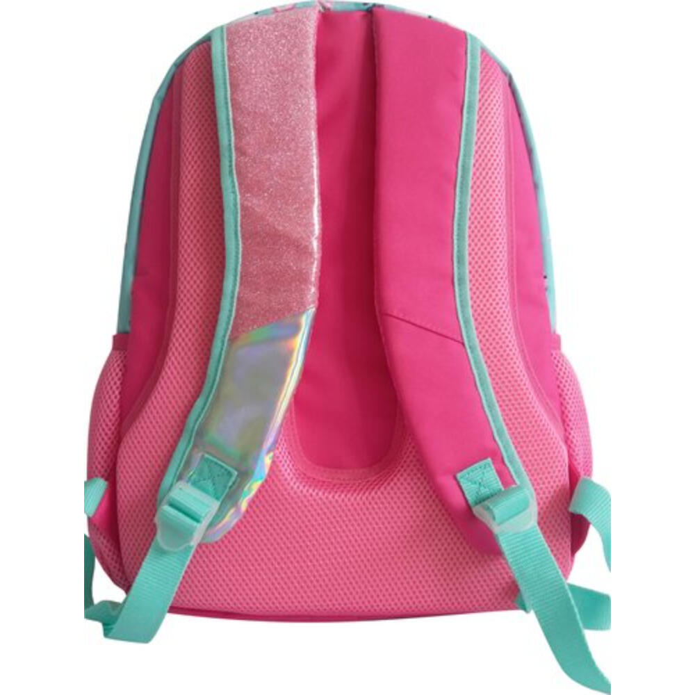 Mochila escolar - uso diario - Unisex - 3D Gabby's Dollhouse - Rosa/Aqua 2/3
