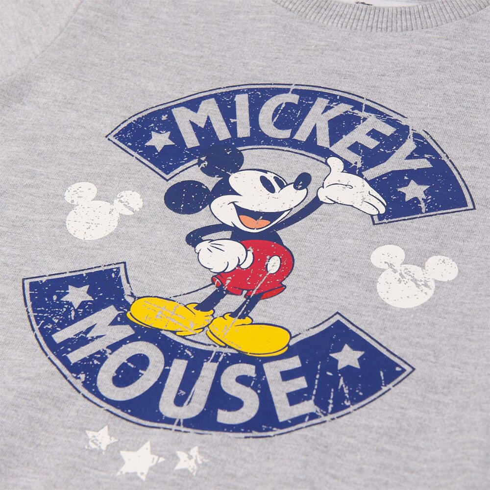Sudadera Mickey Mouse Hombre Gris 3/3