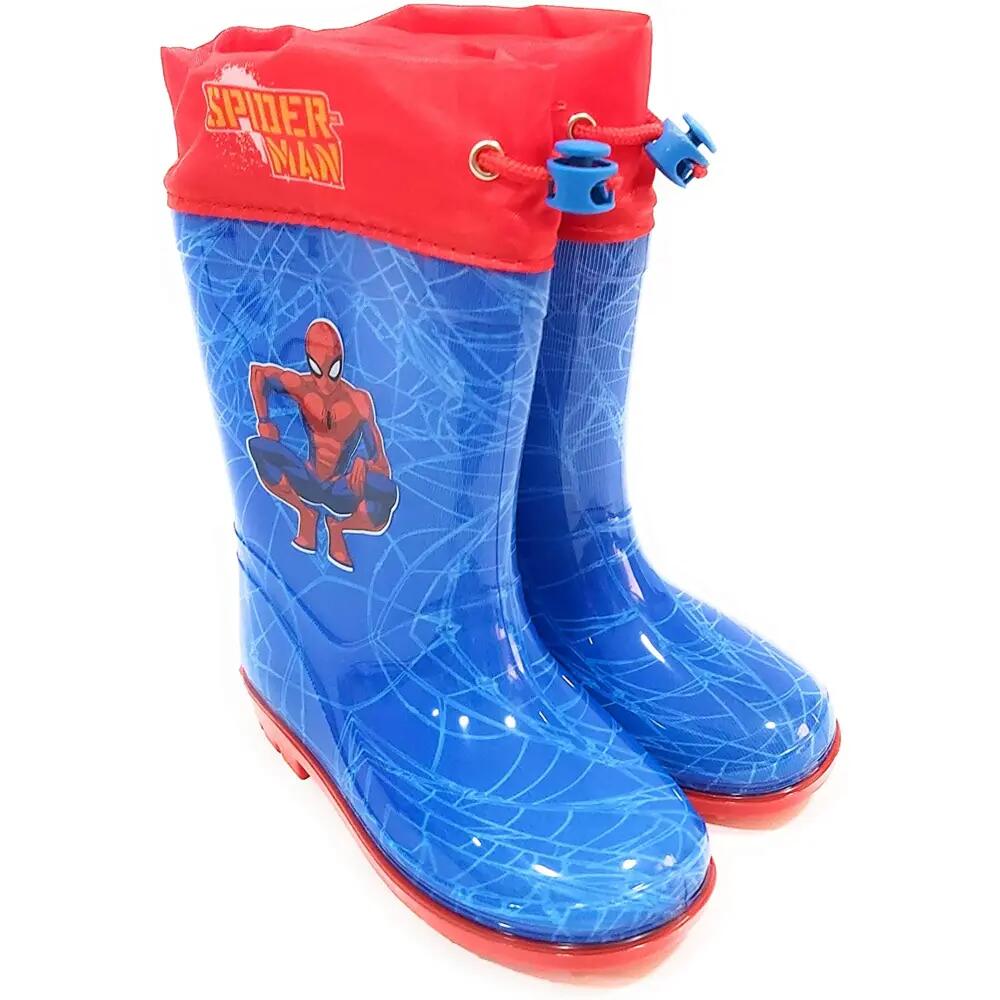 Botas De Agua Spiderman Azules 2/3