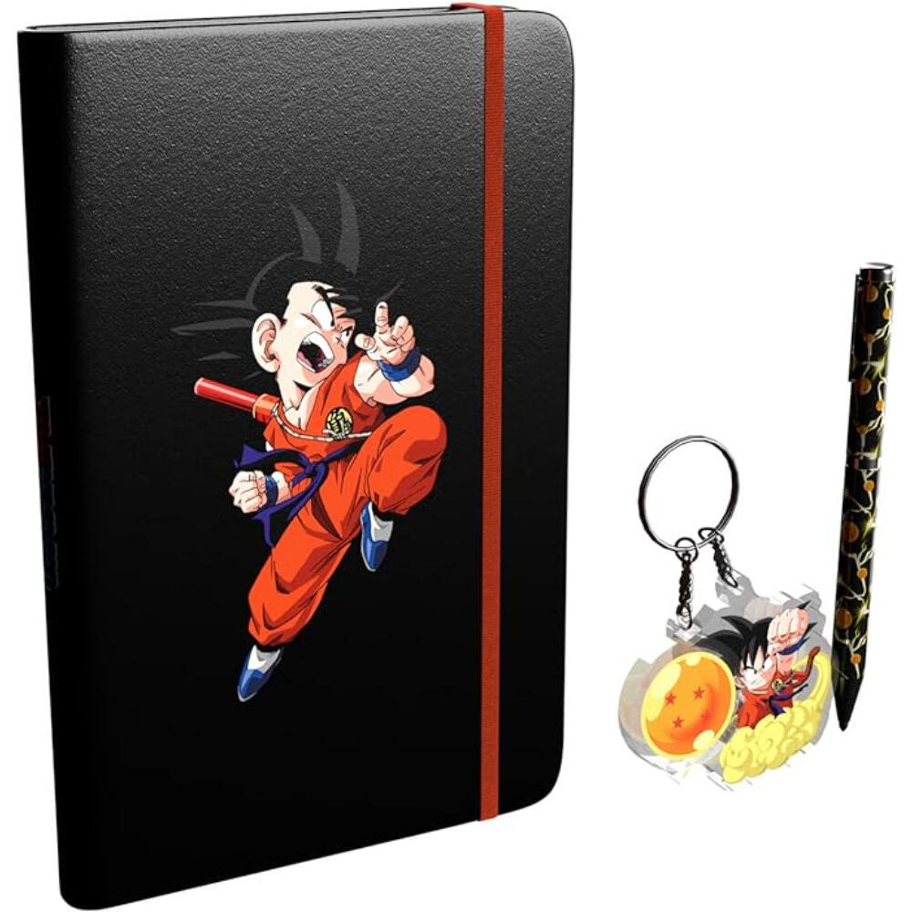 Dragon Ball Set met Notitieboek, Pen en Sleutelhanger 2/3