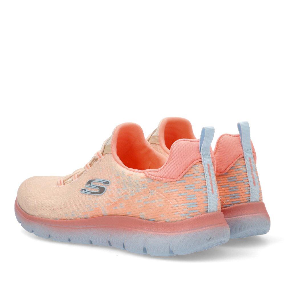 Deportivas Casual Mujer Suela Plana - Modelo 150269 Rosa 4/6