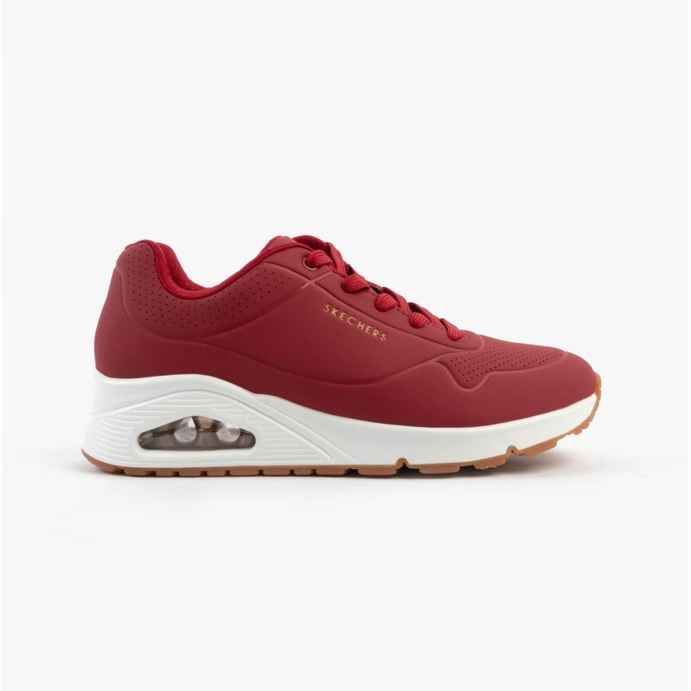 SKECHERS Uno - Stand On Air Womens Sports Low Top Lace Up Trainers