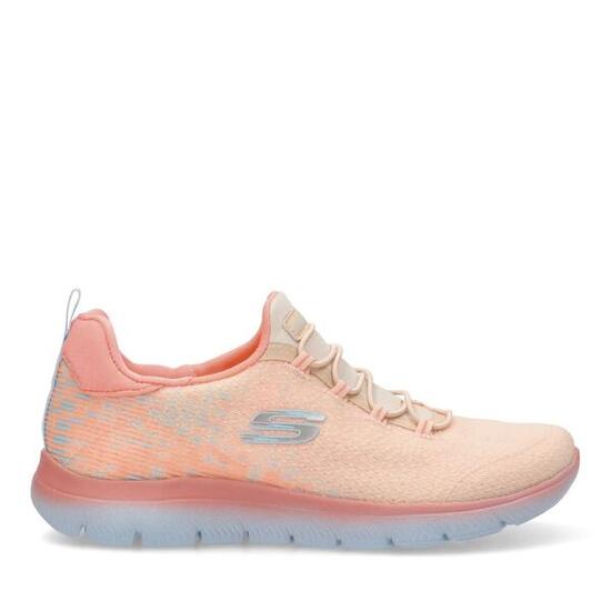 Deportivas Casual Mujer Suela Plana - Modelo 150269 Rosa